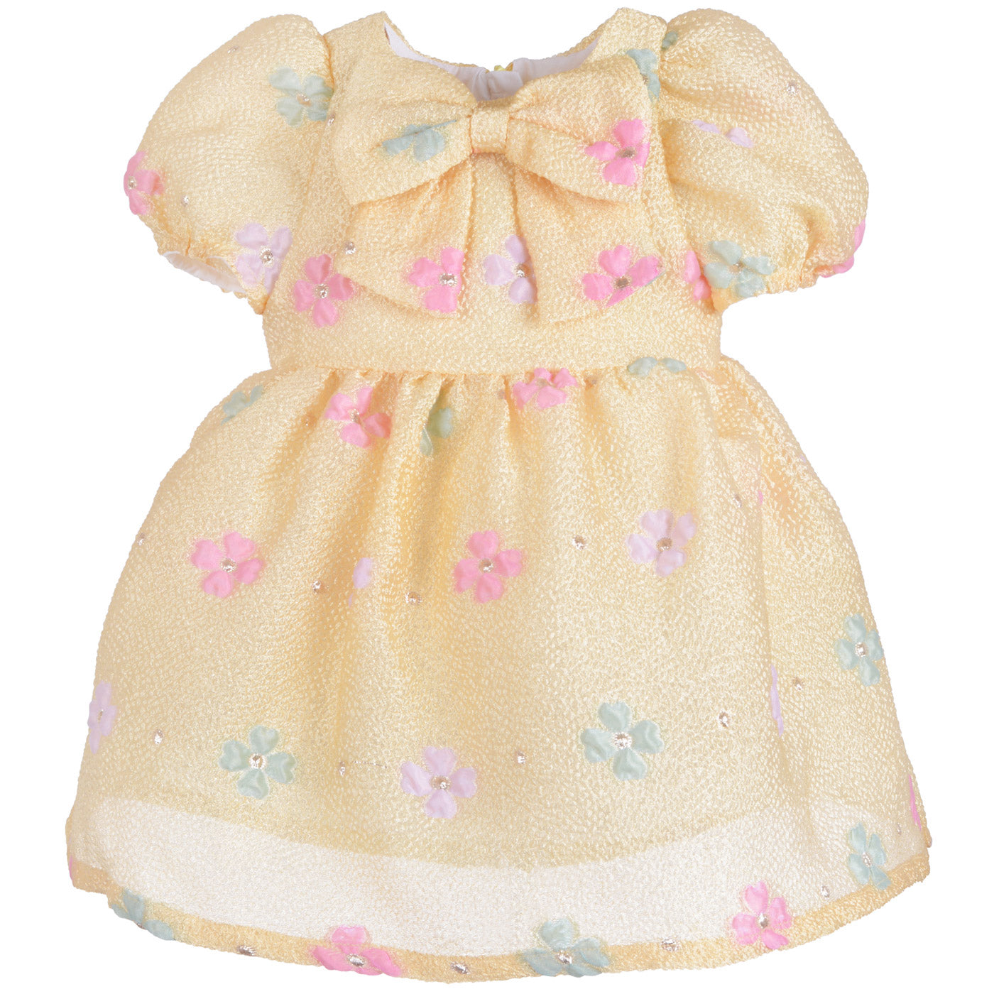 Puff Sleeve Bodice Dress & Bloomers
