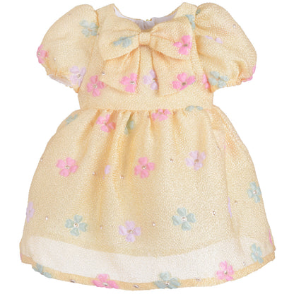 Puff Sleeve Bodice Dress & Bloomers
