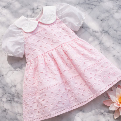 Puff Sleeve Bodice Dress & Bloomers