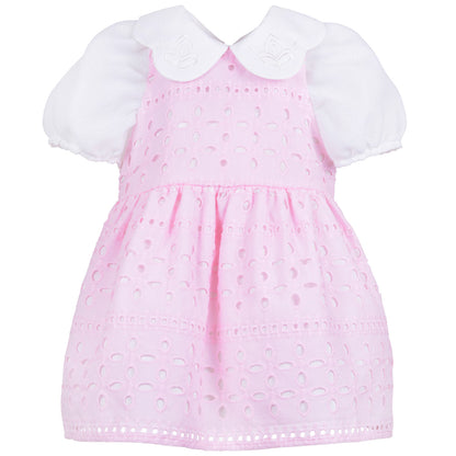 Puff Sleeve Bodice Dress & Bloomers