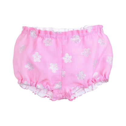 Puff Sleeve Bodice Dress & Bloomers