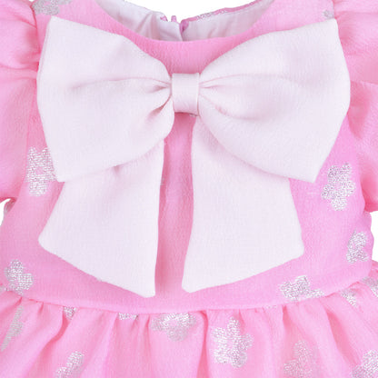 Puff Sleeve Bodice Dress & Bloomers