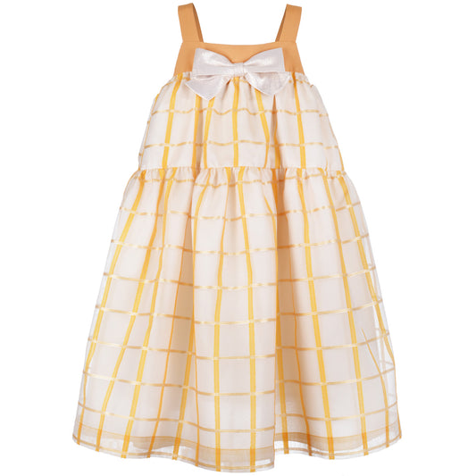 Girl's Sundress in Marigold