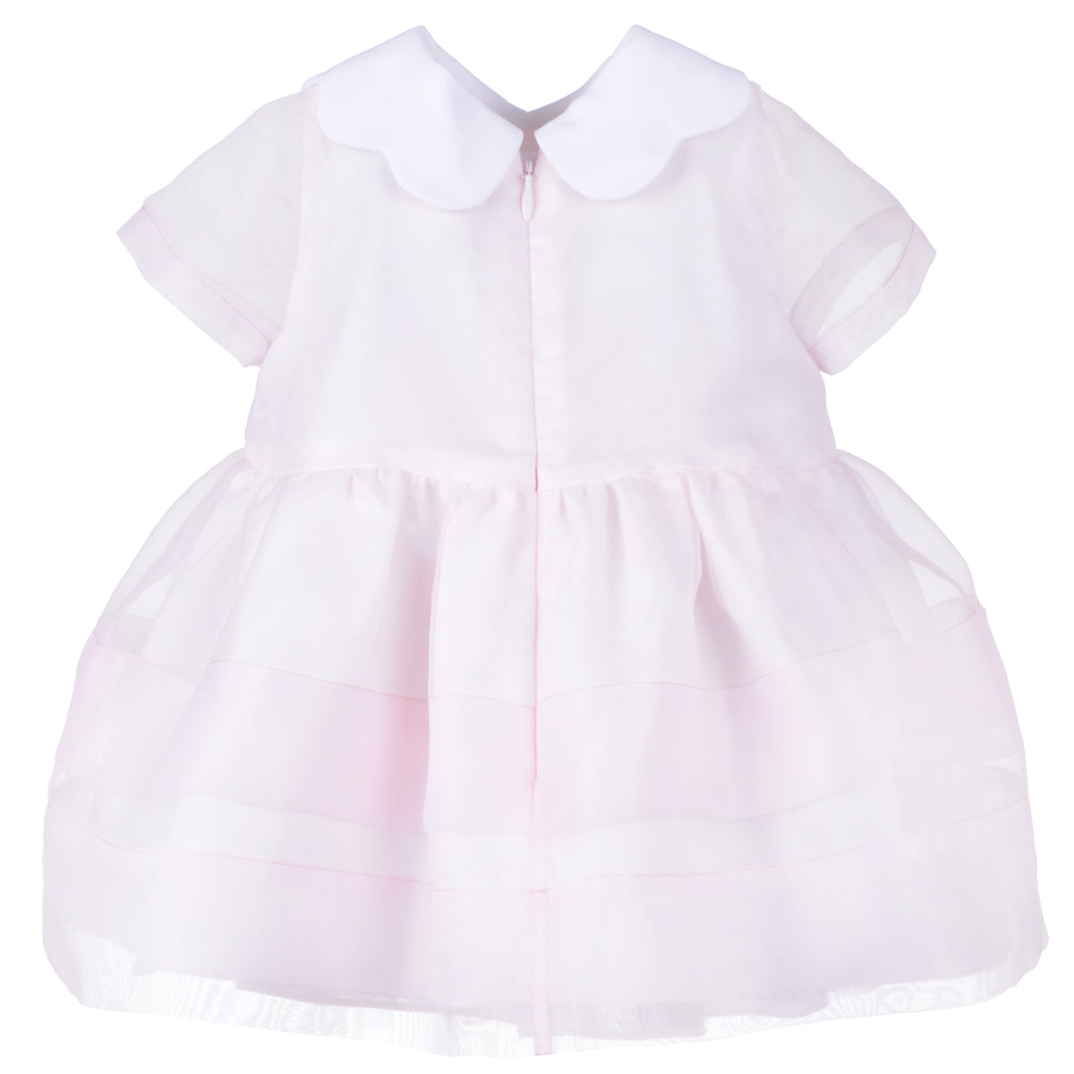 Baby's Embroidered Collar Bodice Dress & Bloomers