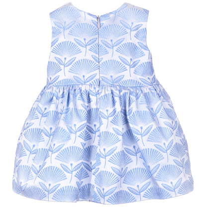 Scalloped Bodice Dress & Bloomers