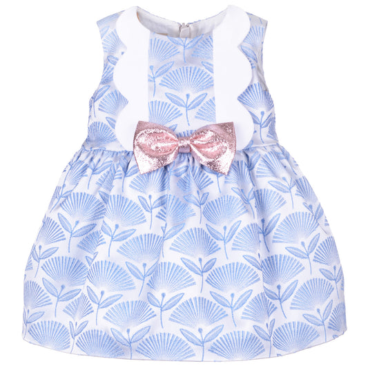 Scalloped Bodice Dress & Bloomers