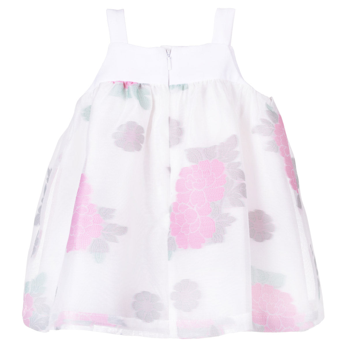 Baby's Sundress & Bloomers in Sugared Almond and White