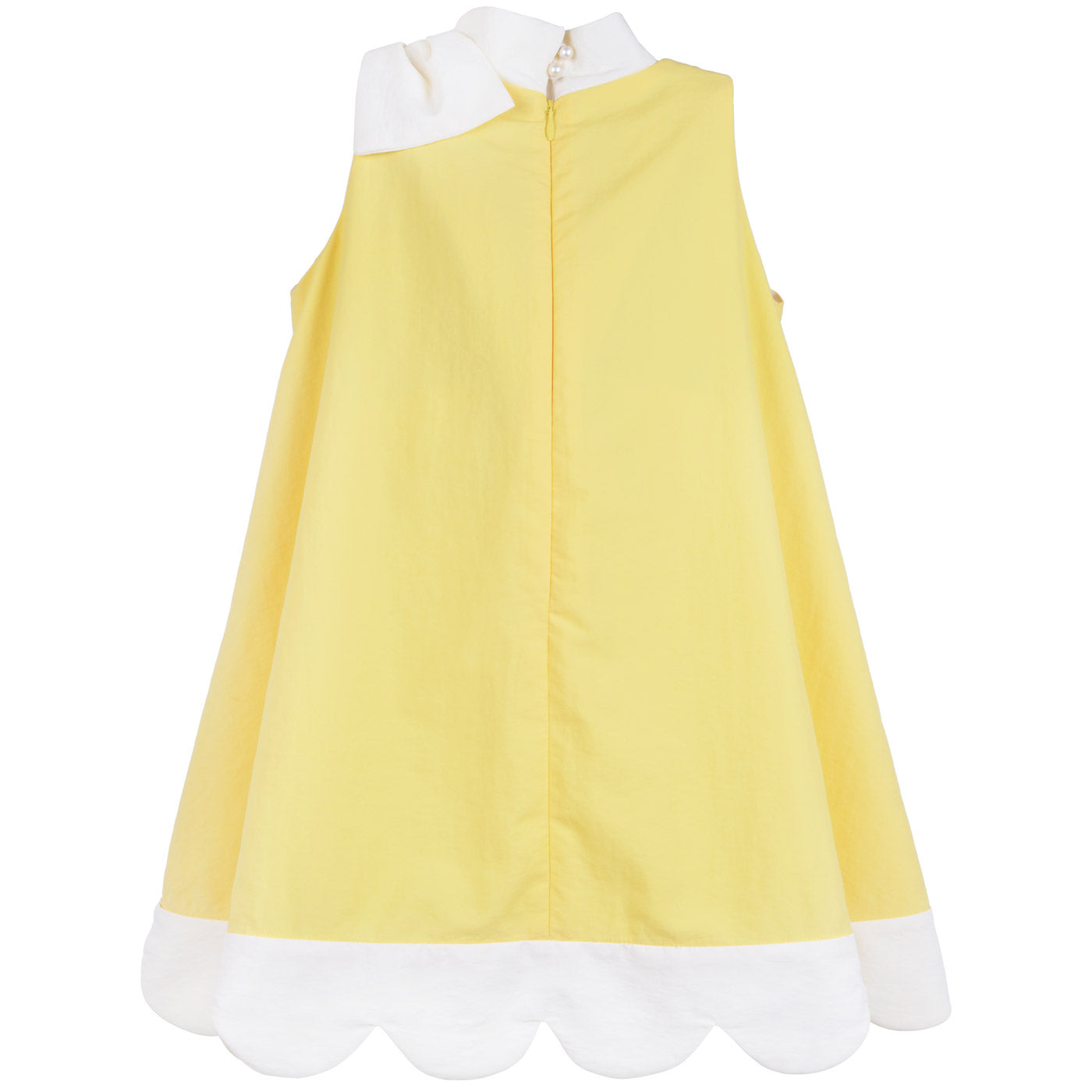 Scalloped Sunburst Trapeze Dress