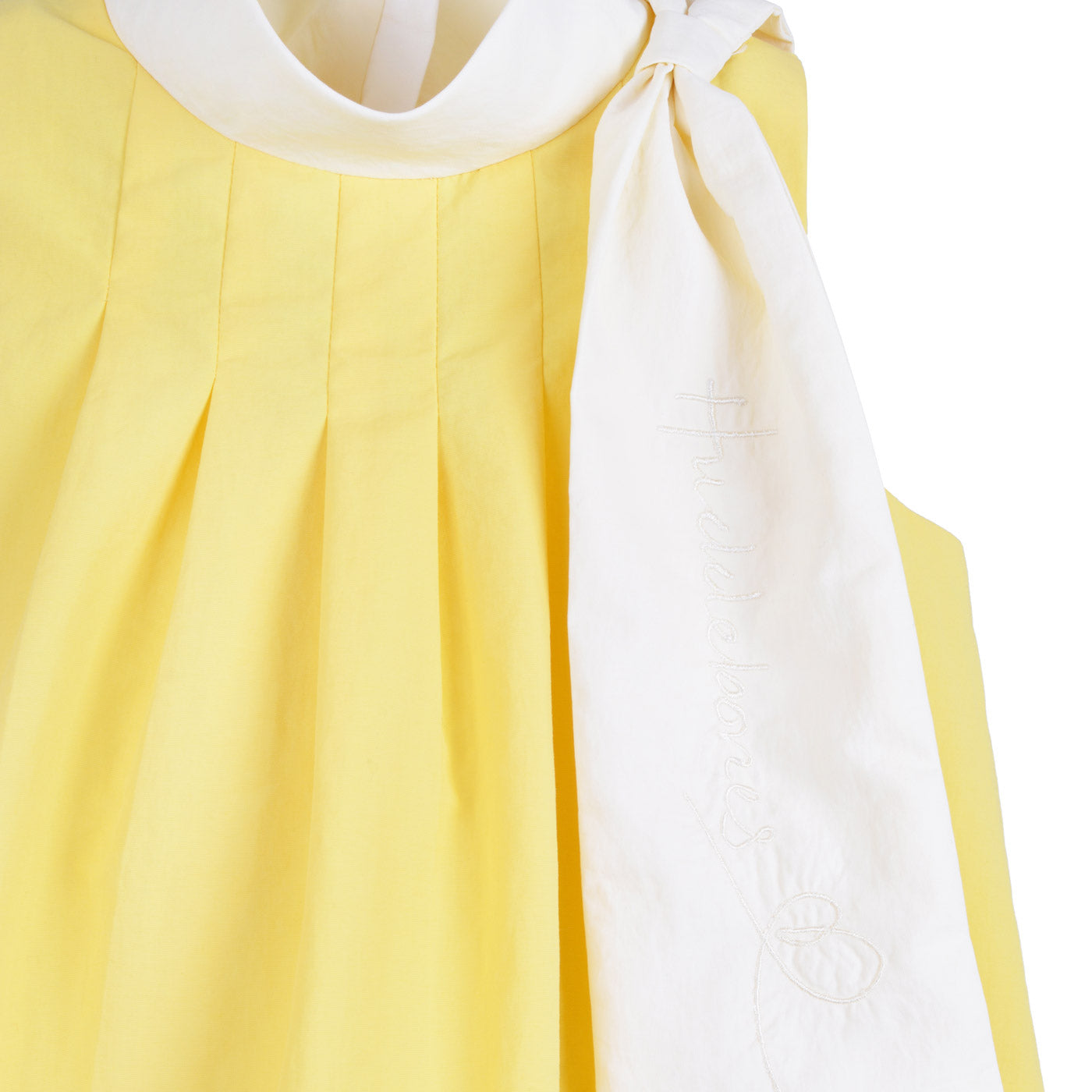 Scalloped Sunburst Trapeze Dress