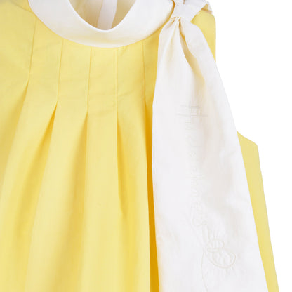 Scalloped Sunburst Trapeze Dress
