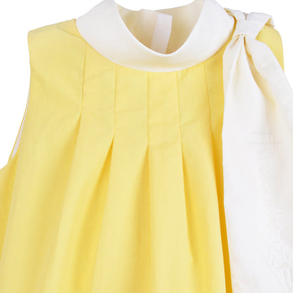 Scalloped Sunburst Trapeze Dress