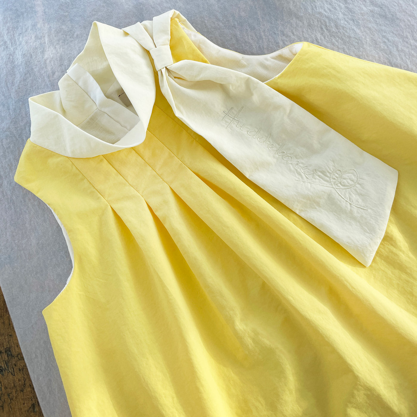 Scalloped Sunburst Trapeze Dress