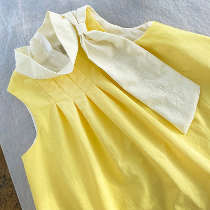 Scalloped Sunburst Trapeze Dress
