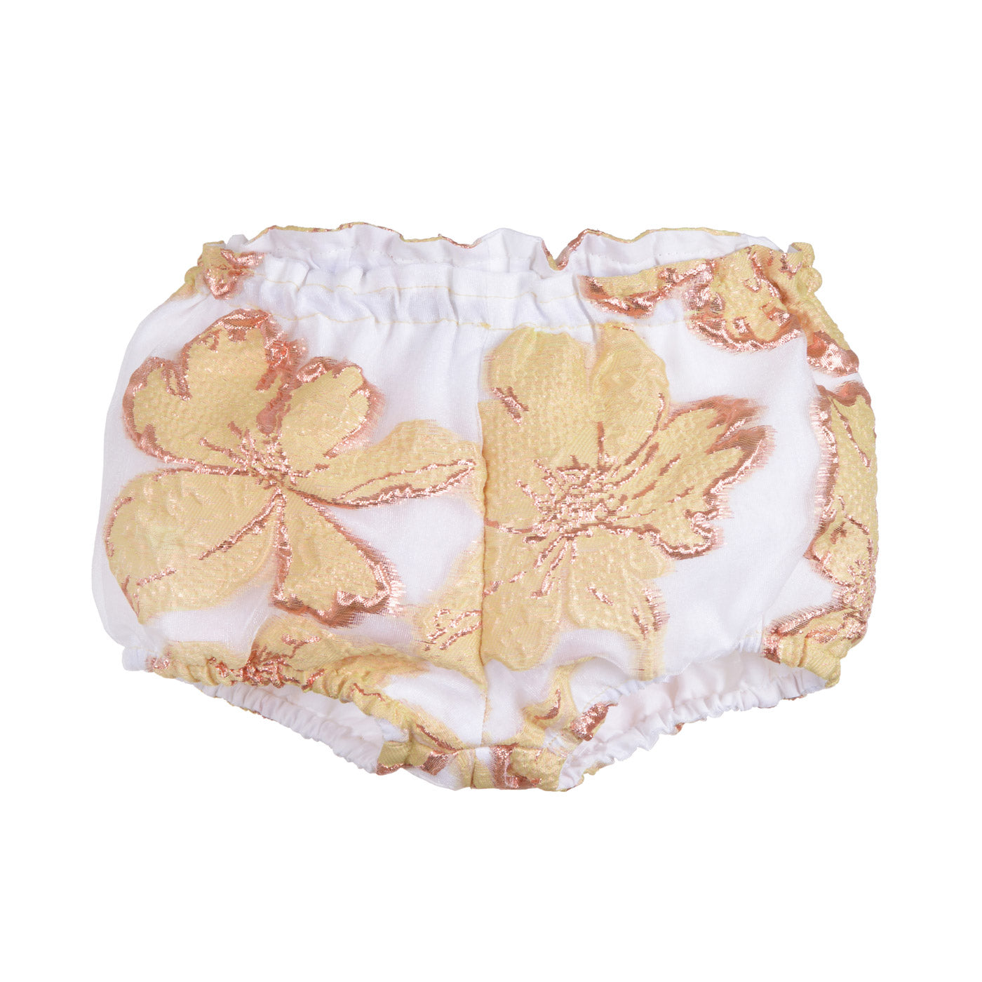 Scalloped Bib Dress & Bloomers