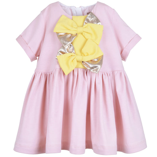 Pinwheel Jersey Dress & Bloomers