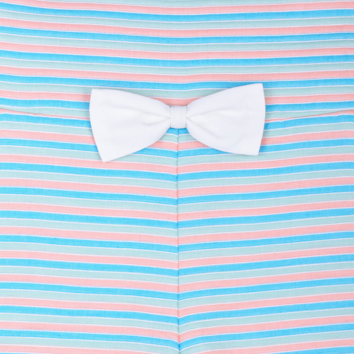 Girl's Beach Stripe Romper