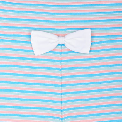Girl's Beach Stripe Romper