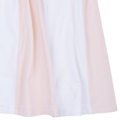 Girl's  Panelled Jersey Trapeze Top