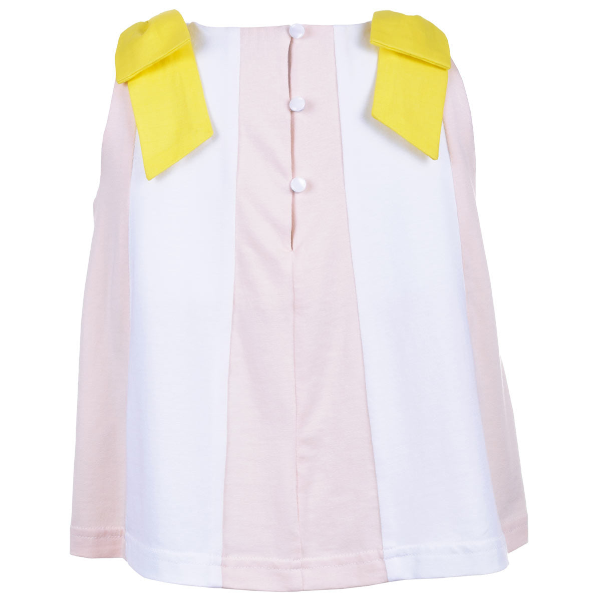 Girl's  Panelled Jersey Trapeze Top