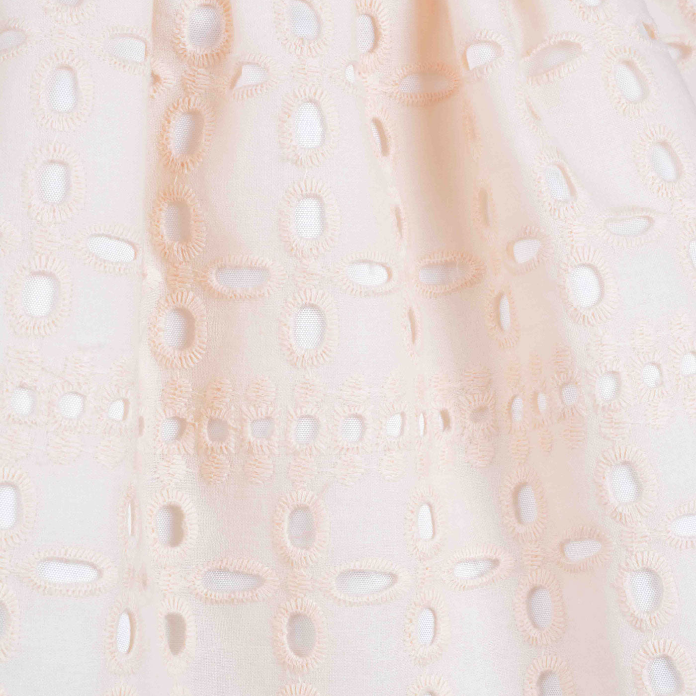 Baby's Puff Sleeve Bodice Dress & Bloomers in Vanilla