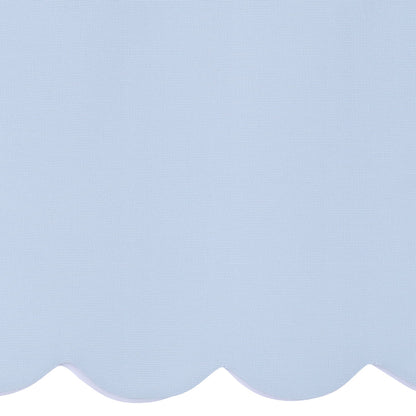 Baby's Scalloped Shift Dress in Powder Blue