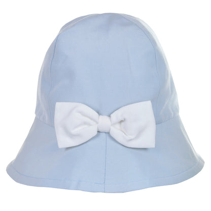 Girl's Sun Hat in Powder Blue