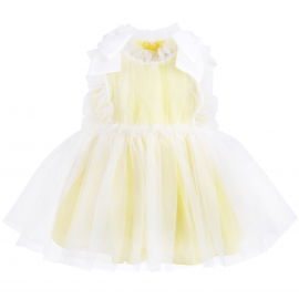 [brand] Ruffle Midi Dress & Bloomers