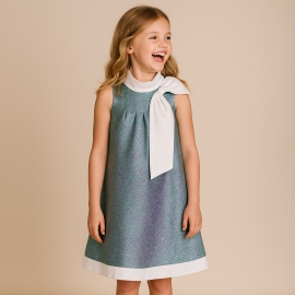 [brand] Sunburst Trapeeze Dress